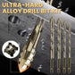 📢📢50% OFF !! ⏰4-Flute Eccentric Drill Bit Kit – Titanium-coated & multi-material ✨