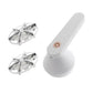 🔥HOT SALE🔥Rechargeable Fabric Shaver with 2 Replaceable Stainless Steel 6-Leaf Blades(1 Free Extra Included) | Lint Remover with 3-Speed Settings  - Efficient Sweater and Lint Shaver for Clothes, Removing Fuzz, Lint Balls, Pills, and Hairballs.