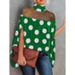 🥳SUMMER HOT SALE🥳💞50K+ SOLD!💥50% OFF! 🔥Women's Casual High-neck Batwing Blouse