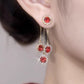 🔥2026 New Arrival ＆ Hot Sale ＆ 50％ Off🔥 Zircon Round Petal Earrings – Hypoallergenic, Real Gold Plated & Dazzling Diamond Sparkle 💛