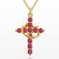 🥳2026 HOT SALE🥳💞50K+ SOLD!💥50% OFF! 🔥Exquisite Cross Necklace with Rotating Crown