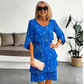🥳SUMMER HOT SALE🥳💞50K+ SOLD!💥50% OFF! 🔥Tiered Midi Dress – Floral Pattern, Split Sleeves, Flowy, Elegant 🌸