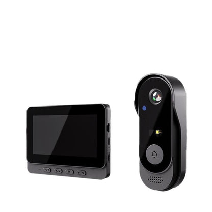 📺 Doorbell Camera with Screen – Live View, Two-way Talk, Night Vision 🔔