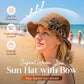 🥳SUMMER HOT SALE🥳💞50K+ SOLD!💥50% OFF! 🔥 Elegant Woven Straw Sun Hat with Bow – Breathable, Foldable & Perfect for Beach & Travel 👒