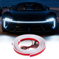 📢📢50% OFF !! ⏰【Dynamic Scan HoodBeam Kit】-  Light up your hood with hypnotic smooth scanning effects! ✨🚗