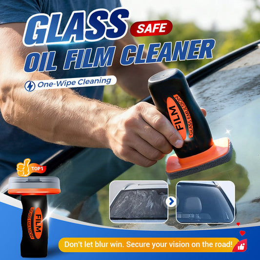 Hot Sale 60% OFF!!⚡50K+ SOLD!🔥🔥2025 New Glass Oil-Film Remover – Waterproof, Durable & Super Practical