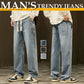 👖60% off!🆒Men's Loose Straight Jeans🏖️