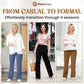 🌸 50% OFF NOW! 🌸Women's Casual High Waist Stretch Pants