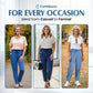👖🌷LAST DAY SALE 50% OFF!!💥 Casual Ultra-Stretch Mom Jeans – Buttery Soft + Classic Look!