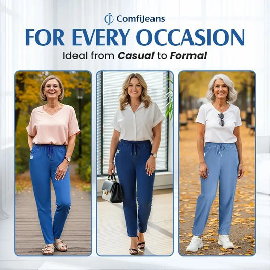 👖🌷LAST DAY SALE 50% OFF!!💥 Casual Ultra-Stretch Mom Jeans – Buttery Soft + Classic Look!