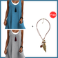 🌸 50% OFF NOW! 🌸Women's Casual Loose Sleeveless Fake Two Piece Tank Dress