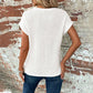 📢📢50% OFF !! ⏰Women’s Summer Crochet Bat Sleeve T-Shirt