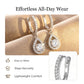 🥳2026 HOT SALE🥳💞50K+ SOLD!💥50% OFF! 🔥Elegant Teardrop Dangle Hoop Earrings