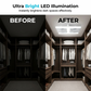 📢📢40% OFF !! ⏰ 2-in-1 LED Ceiling Fan Light – Dual Cooling, Ultra Bright, Tool-Free Install 🌀