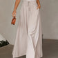 🌸 50% OFF NOW! 🌸 Wide-Leg High-Waisted Pants – Cotton Blend, Loose Fit, Drawstring 🌿