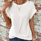 📢📢50% OFF !! ⏰Women’s Summer Crochet Bat Sleeve T-Shirt