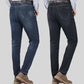📢📢60% OFF !! ⏰Men's Elastic High Waist Straight Leg Jeans