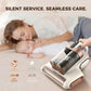🔥2026 New Arrivals🛏️💨 13000Pa Powerful Mattress Vacuum Cleaner for Dust Mites Removal 🚀✨ UV Light & Ultrasonic Sterilization, Wireless Smart LED Display, Dual Large Dust Cups for Deep Cleaning