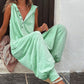 🌸 50% OFF NOW! 🌸Women's Relaxed Hooded Sleeveless Jumpsuit
