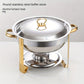 💎 50% OFF THE STAINLESS STEEL CHAFING DISH BUFFET SET! 💎 Professional-Grade, Food Safe & Portable for Any Event ✨
