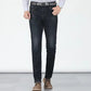 📢📢60% OFF !! ⏰Men's Elastic High Waist Straight Leg Jeans