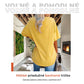 🌸 50% OFF NOW! 🌸Women's Casual Loose Plus Size V Neck T Shirts Summer Half Sleeve Tees Fit Cotton Tunic Tops