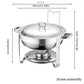 💎 50% OFF THE STAINLESS STEEL CHAFING DISH BUFFET SET! 💎 Professional-Grade, Food Safe & Portable for Any Event ✨