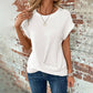 📢📢50% OFF !! ⏰Women’s Summer Crochet Bat Sleeve T-Shirt