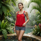 🥳SUMMER HOT SALE🥳💞50K+ SOLD!💥50% OFF! 🔥Women’s Polka Dot Two-Piece Swimsuit – Flattering Fit & Chic Summer Style 🌊✨