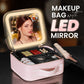 🌸 50% OFF NOW! 🌸 Flawless Makeup Anywhere – Portable LED Mirror Makeup Bag! ✨