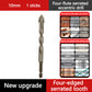 📢📢50% OFF !! ⏰4-Flute Eccentric Drill Bit Kit – Titanium-coated & multi-material ✨