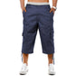 📢📢50% OFF !! ⏰Men's Long Cargo Shorts
