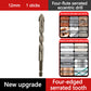 📢📢50% OFF !! ⏰4-Flute Eccentric Drill Bit Kit – Titanium-coated & multi-material ✨
