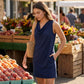 📢📢40% OFF !! ⏰ Elegant Slim Fit Cowl Neck Dress – Sleeveless, Side Pockets, Versatile ✨