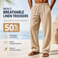 📢📢60% OFF !! ⏰ Men's Breathable Linen Trousers
