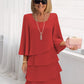 💃Spring Hot Sale💃Romantic Tiered Ruffle Flared Sleeve Dress – Eye-Catching Daily & Date Outfit