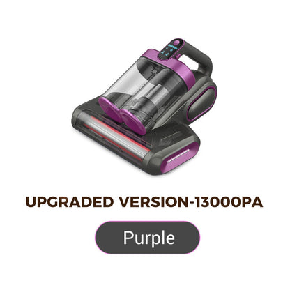🔥2026 New Arrivals🛏️💨 13000Pa Powerful Mattress Vacuum Cleaner for Dust Mites Removal 🚀✨ UV Light & Ultrasonic Sterilization, Wireless Smart LED Display, Dual Large Dust Cups for Deep Cleaning