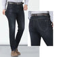 📢📢60% OFF !! ⏰Men's Elastic High Waist Straight Leg Jeans