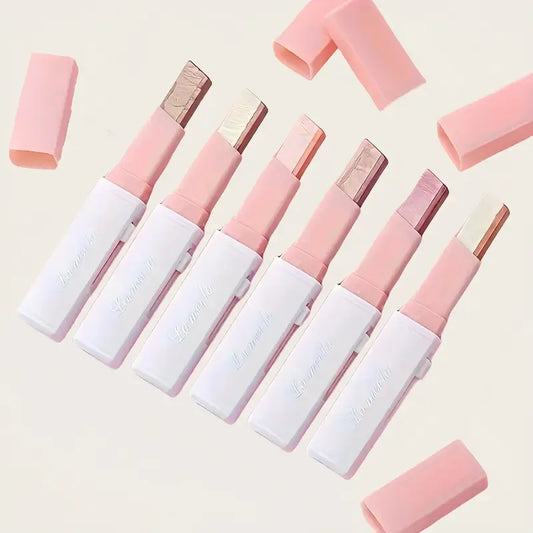 🥳BUY 1 GET 1 FREE😍6Pack Dual-color eyeshadow stick-brightens the eyes for a natural and long-lasting look.