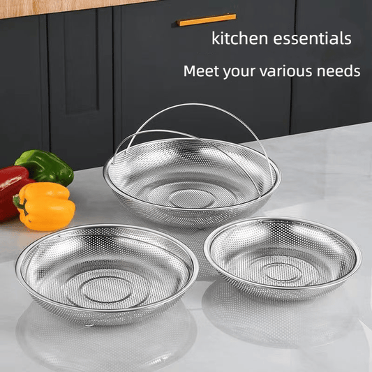 📢📢50% OFF !! ⏰All-In-One Stainless Steel Steamer With Handle
