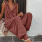🌸 50% OFF NOW! 🌸Women's Relaxed Hooded Sleeveless Jumpsuit