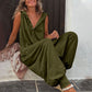 🌸 50% OFF NOW! 🌸Women's Relaxed Hooded Sleeveless Jumpsuit