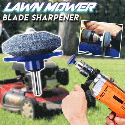 📢📢50% OFF !! ⏰Lawnmower Dull Blade Sharpener