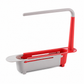 📢📢50% OFF !! ⏰2-in-1 Sink Organizer Rack – Expandable Sponge Holder & Kitchen Towel Drying Bar