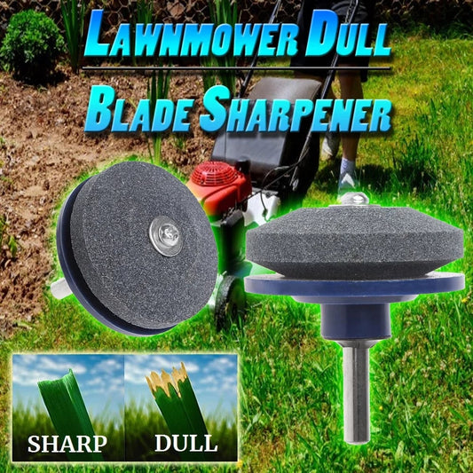 📢📢50% OFF !! ⏰Lawnmower Dull Blade Sharpener