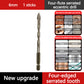 📢📢50% OFF !! ⏰4-Flute Eccentric Drill Bit Kit – Titanium-coated & multi-material ✨
