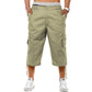 📢📢50% OFF !! ⏰Men's Long Cargo Shorts
