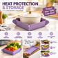 📢📢50% OFF !! ⏰Magnetic Silicone Trivet 🍳🧲 | Foldable Pot Mat & Small Kitchen Tray