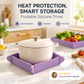 📢📢50% OFF !! ⏰Magnetic Silicone Trivet 🍳🧲 | Foldable Pot Mat & Small Kitchen Tray