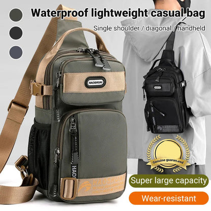 📢📢40% OFF !! ⏰2026 Adjustable Oxford Cloth Casual Chest Bag – Stylish & Durable ✨